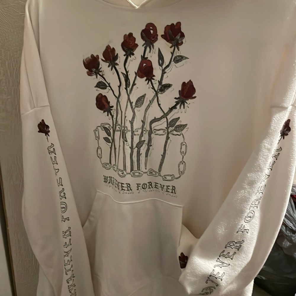 Whatever Forever Empyre whote sweatshirt